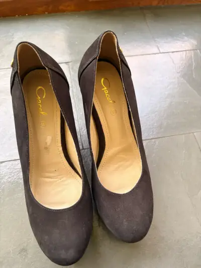 Zapatos de tacón negro marca Gacel - miniatura 3