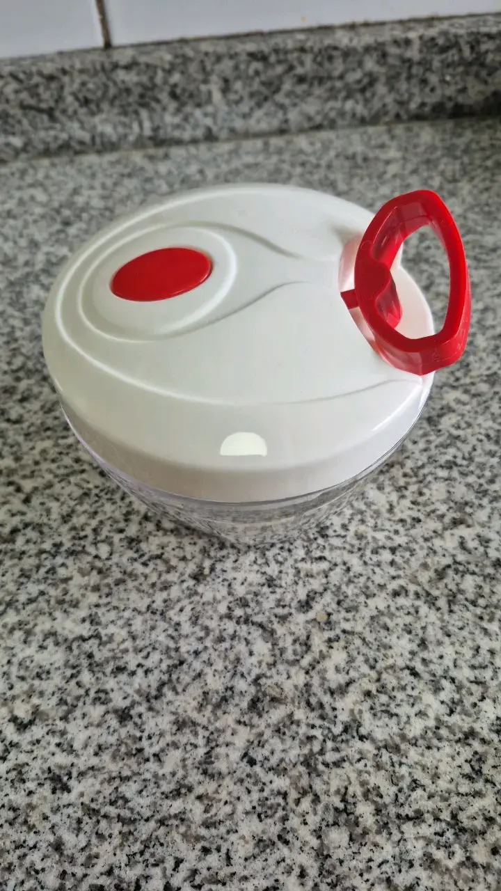 Picadora manual de alimentos con cuerda