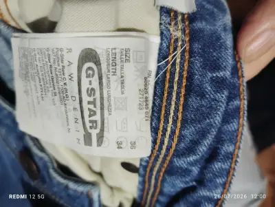 Jeans G-Star Raw Denim azul - miniatura 3