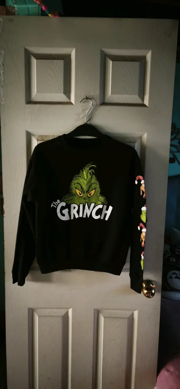 Polerón negro The Grinch para niños - 1
