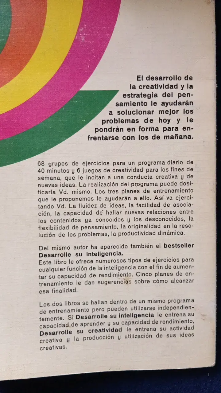 Libro 'Desarrolle su Creatividad' de Werner Kirst y Ulrich Diekmeyer - 2