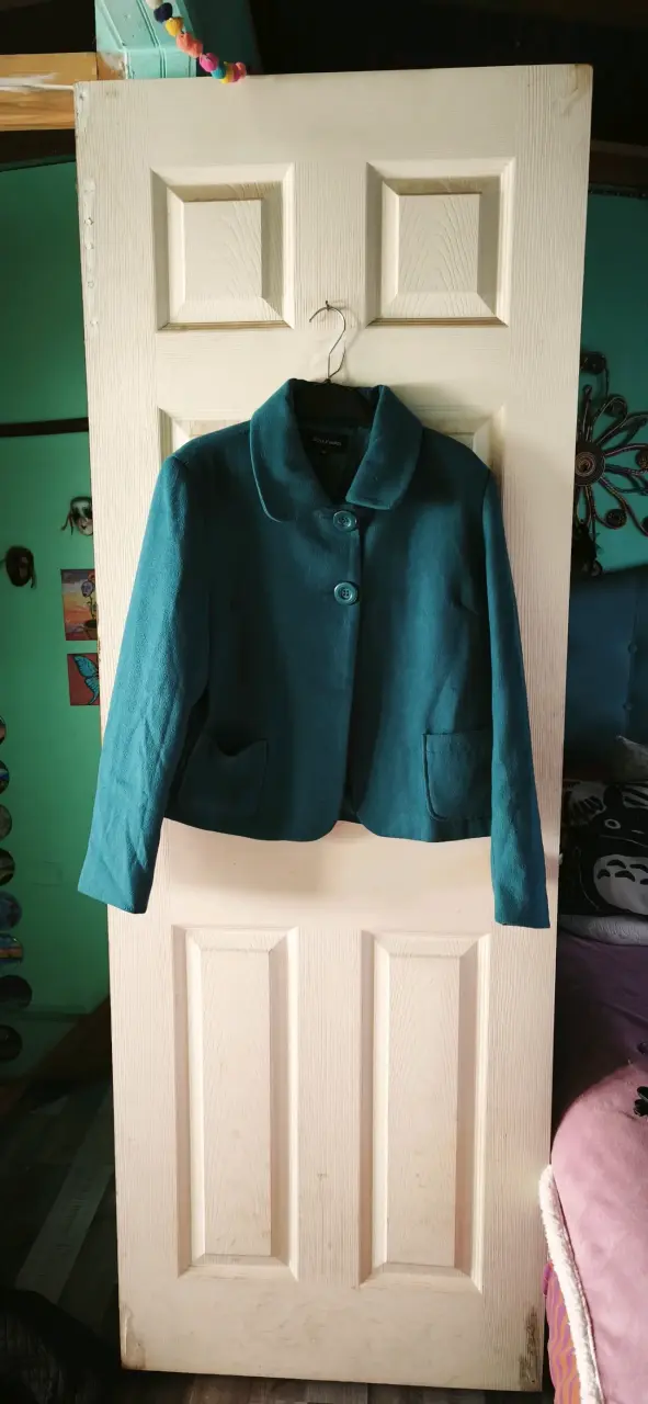Chaqueta verde para mujer - 1
