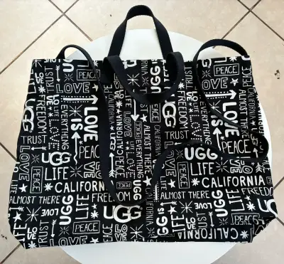 Bolso grande estampado UGG NUEVO - miniatura 1