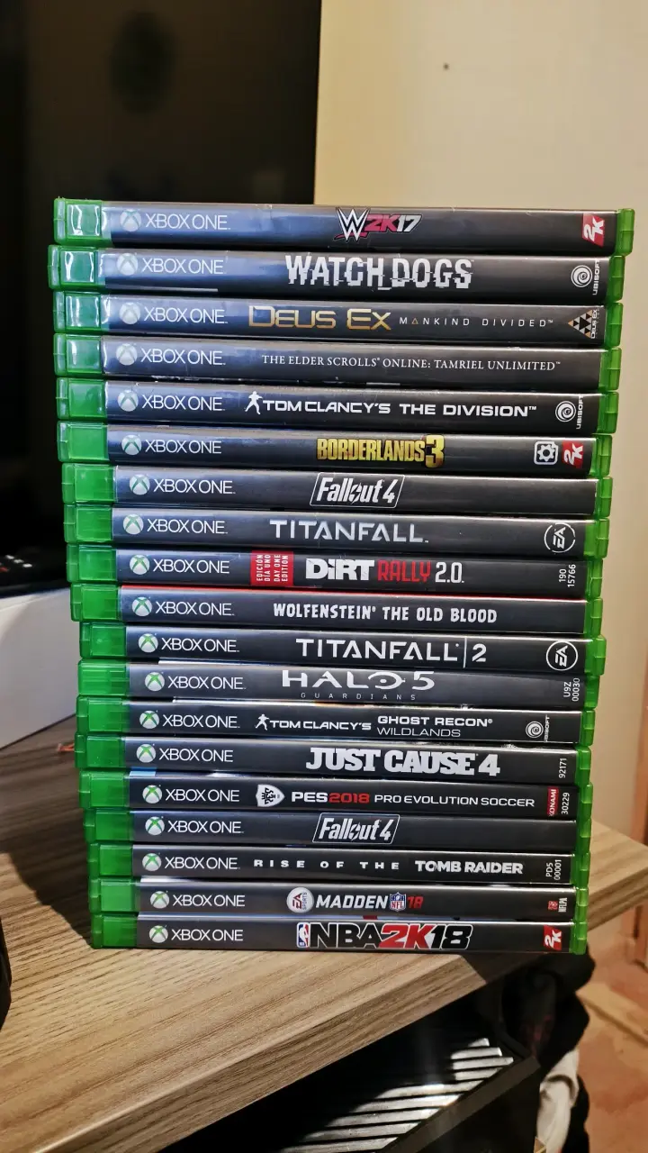 Colección de juegos Xbox One variados