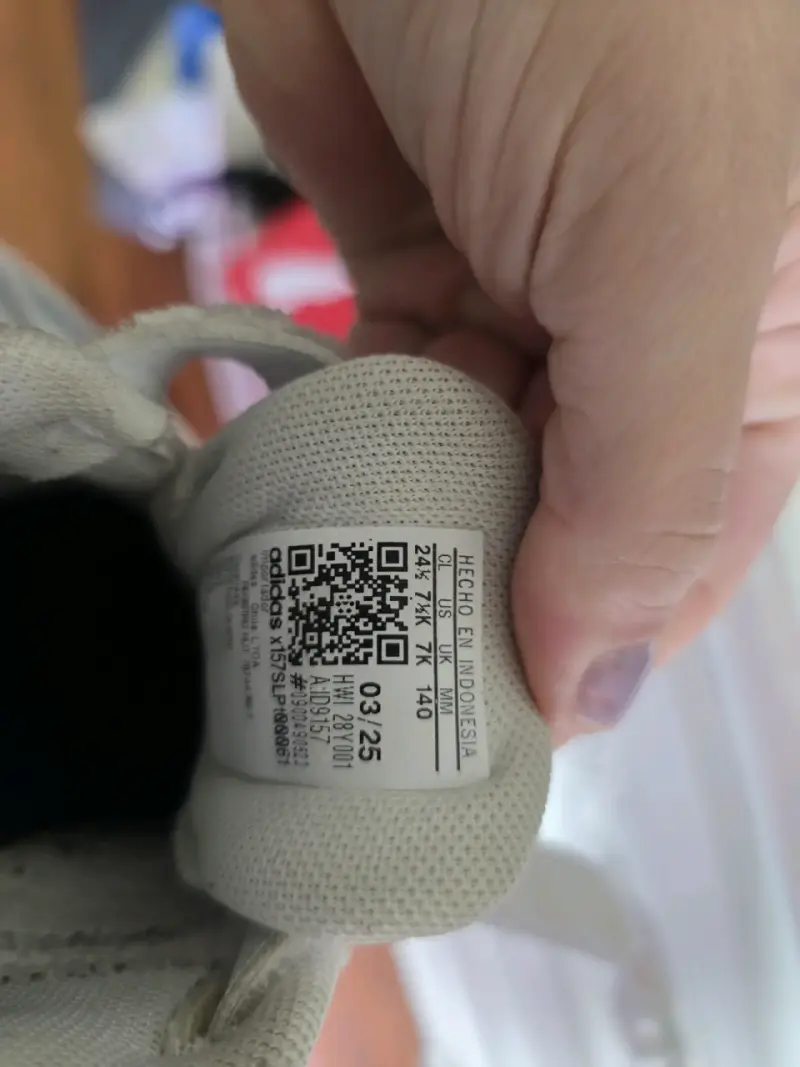 Zapatillas deportivas para niños Adidas blancas - 3