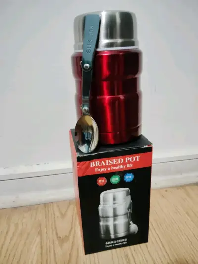 Termo de comida con cuchara plegable - miniatura 4