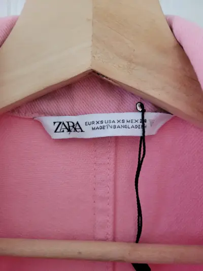 Camisa Oversized Zara de Algodón - miniatura 2