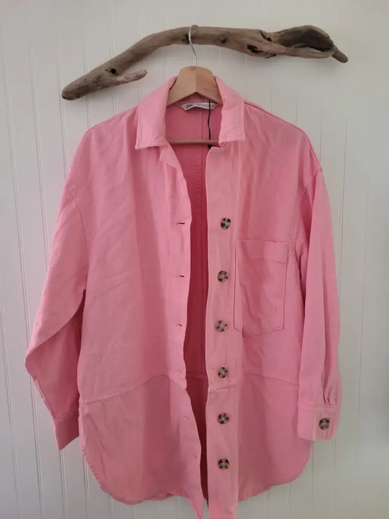 Camisa Oversized Zara de Algodón - 4