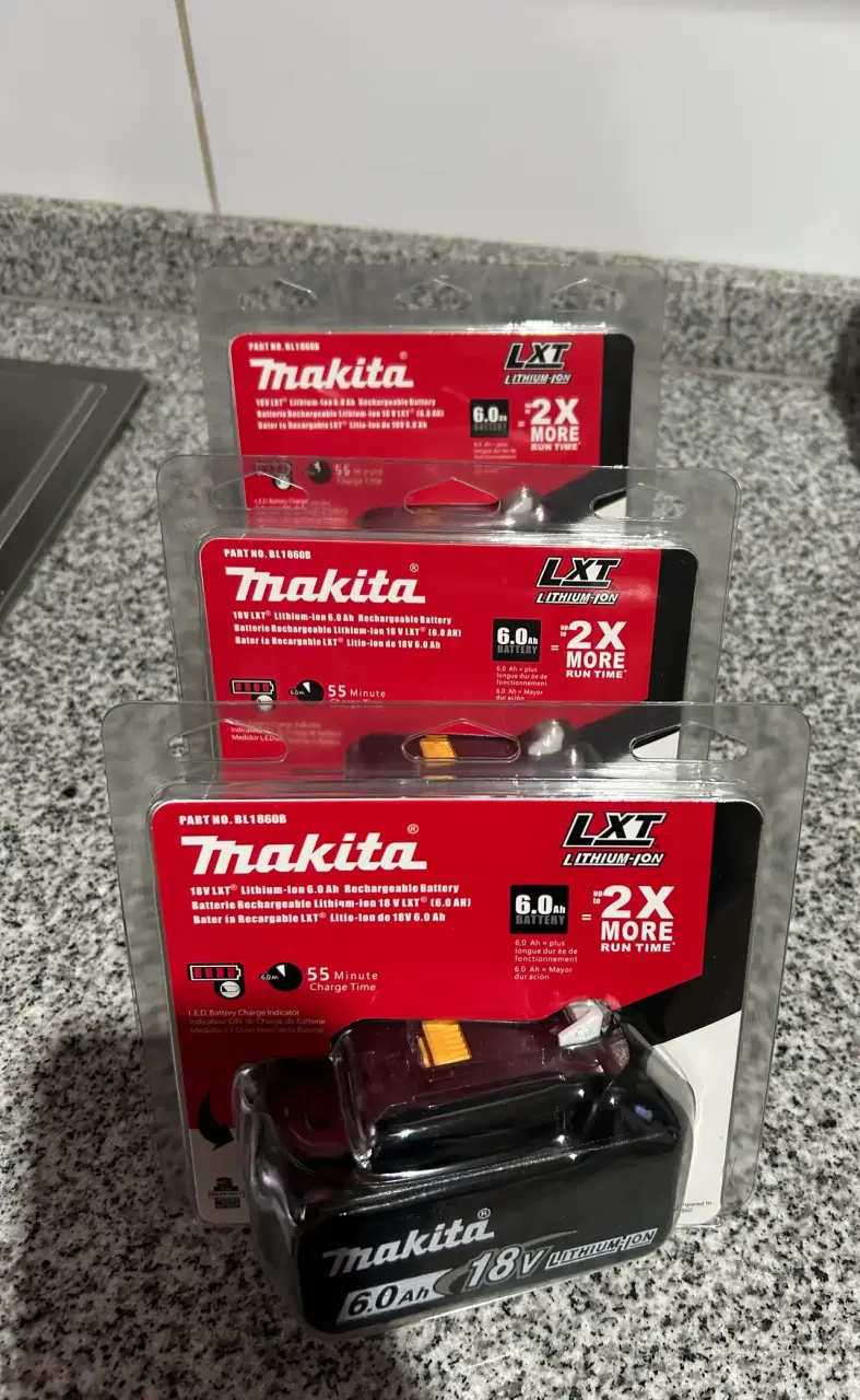 Batería Recargable Makita 18V 6.0Ah LXT - 1
