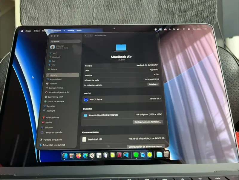 MacBook Air M2 16GB/256GB - 6