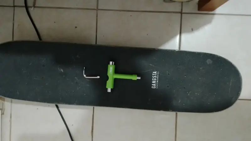 Skateboard Gangsta con diseño Monster - 2