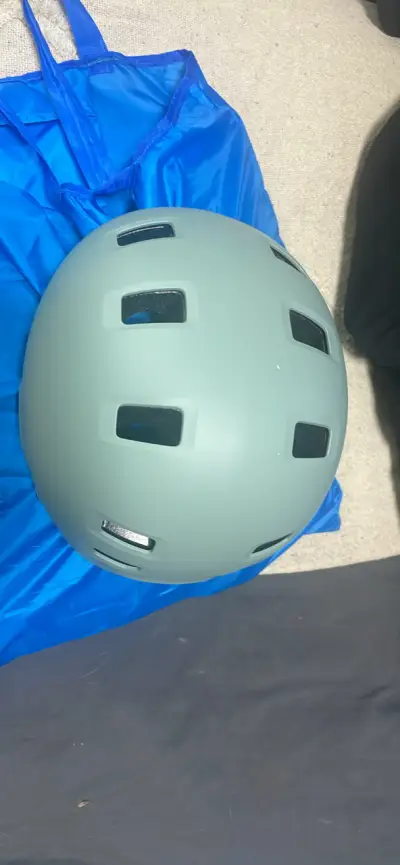 Casco BTWIN MF500 verde claro - miniatura 2
