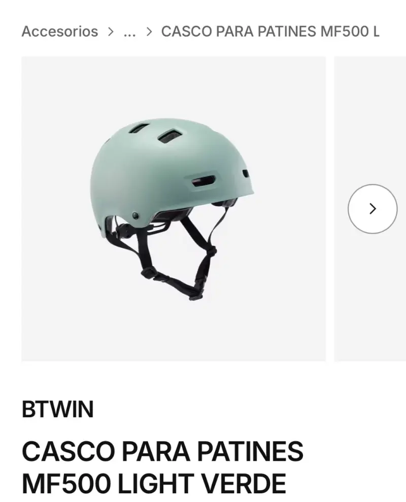 Casco BTWIN MF500 verde claro - 3