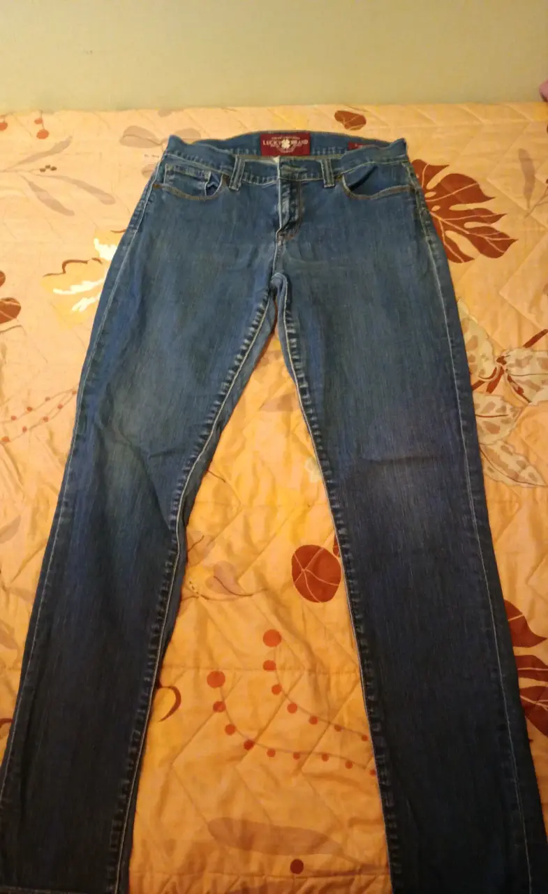 Jeans azul clásico para mujer Lucky Brand