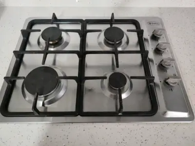 Encimera a gas Trotter de acero inoxidable - miniatura 1
