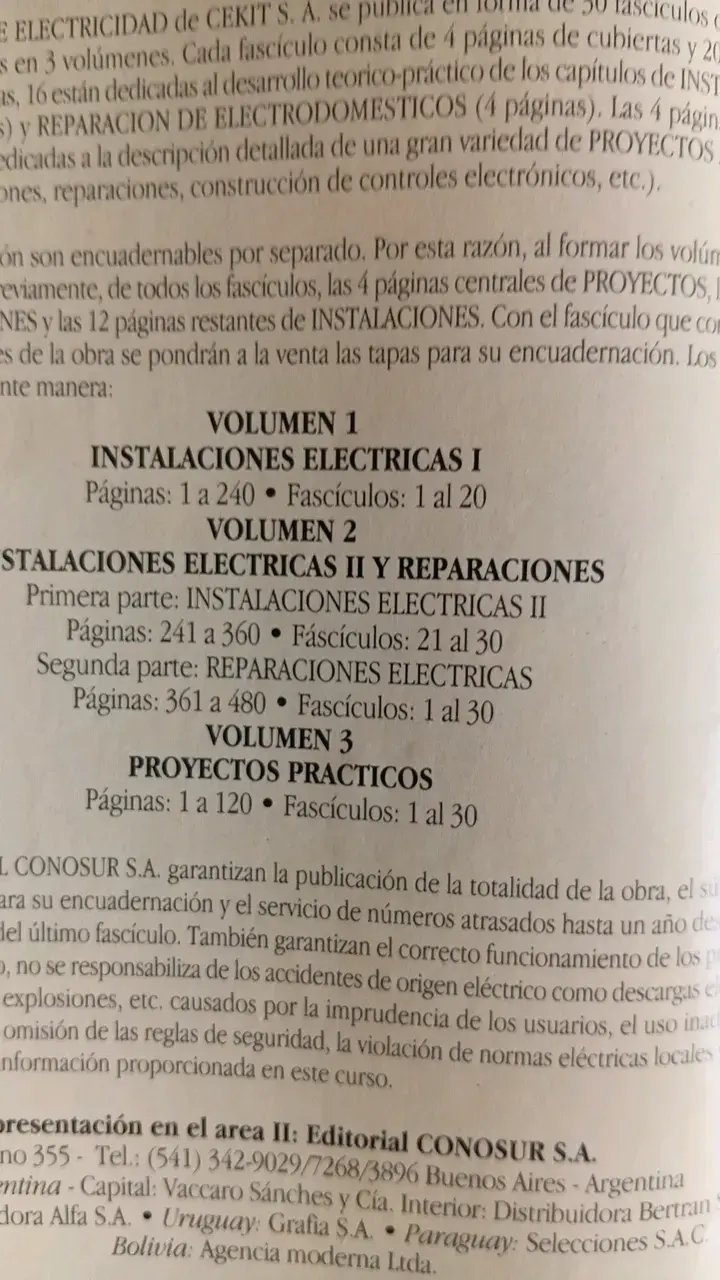 Colección Curso Práctico de Electricidad Ceikit - 2