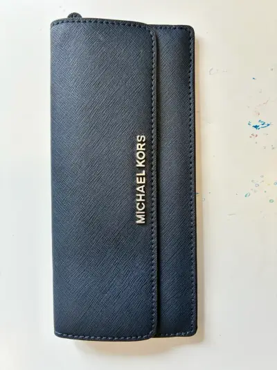 Billetera azul Michael Kors - miniatura 1