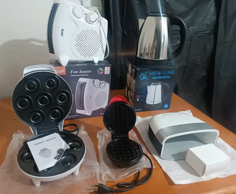 Set de electrodomésticos pequeños para cocina