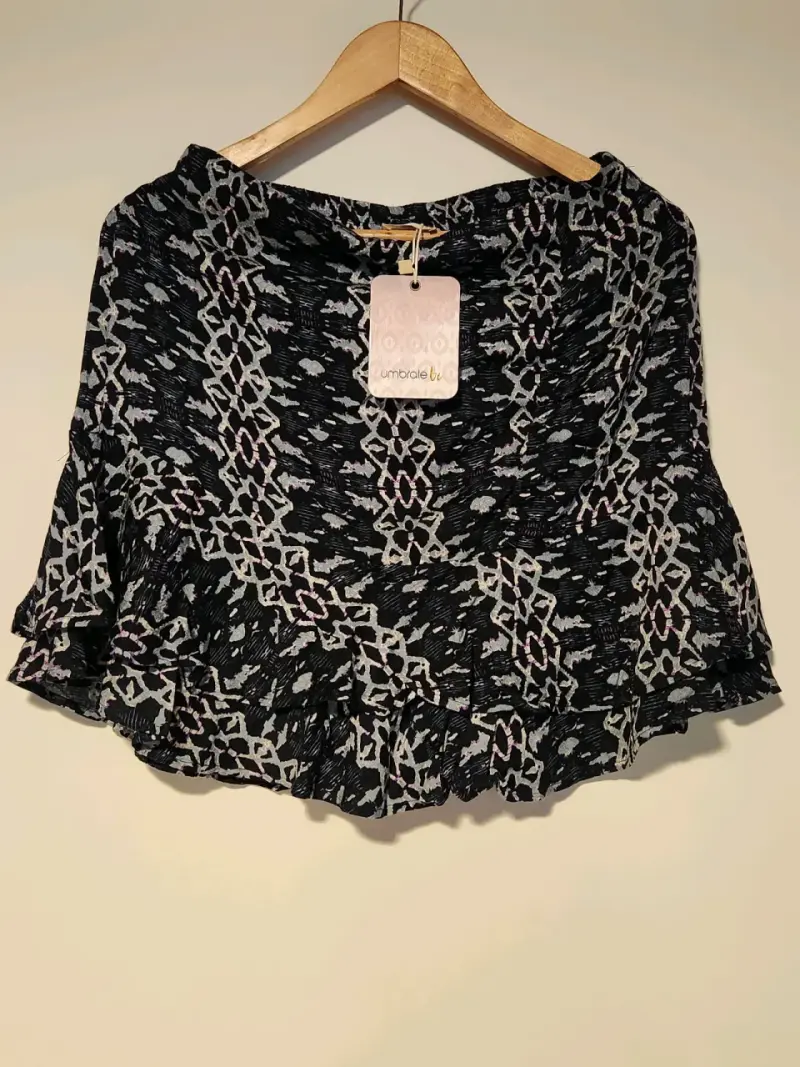 Falda corta estampada Umbrale Be