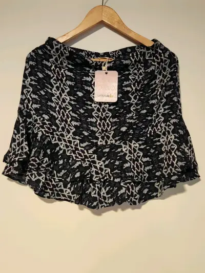 Falda corta estampada Umbrale Be - miniatura 1