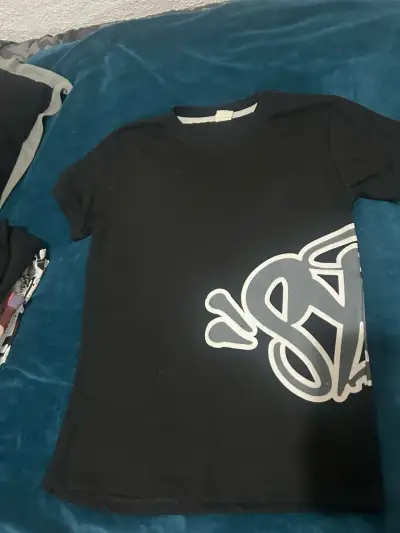 Polera negra con diseño gráfico y poleras blancas Maui and Sons - miniatura 1