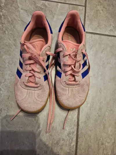 Zapatillas Adidas rosas y azules para niña 34 - miniatura 1