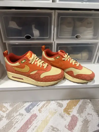 Zapatillas deportivas Nike Air Max 1 naranjas - miniatura 1
