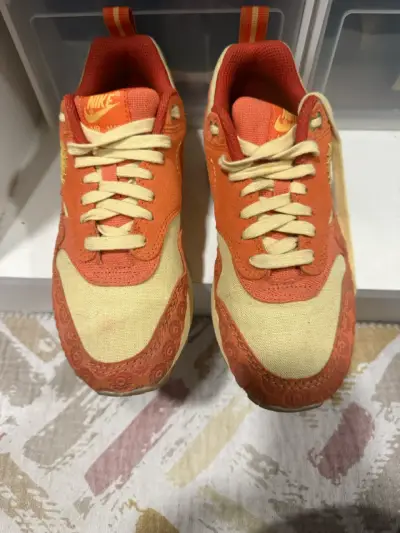 Zapatillas deportivas Nike Air Max 1 naranjas - miniatura 2