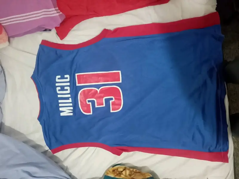 Camiseta NBA Detroit Pistons Milicic Talla L - 2