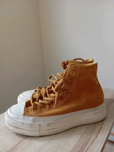 Zapatillas Converse All Star color mostaza - miniatura 2
