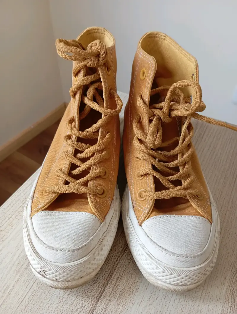 Zapatillas Converse All Star color mostaza - 3