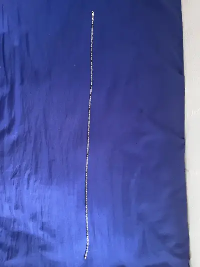Cadena de plata italiana - miniatura 1