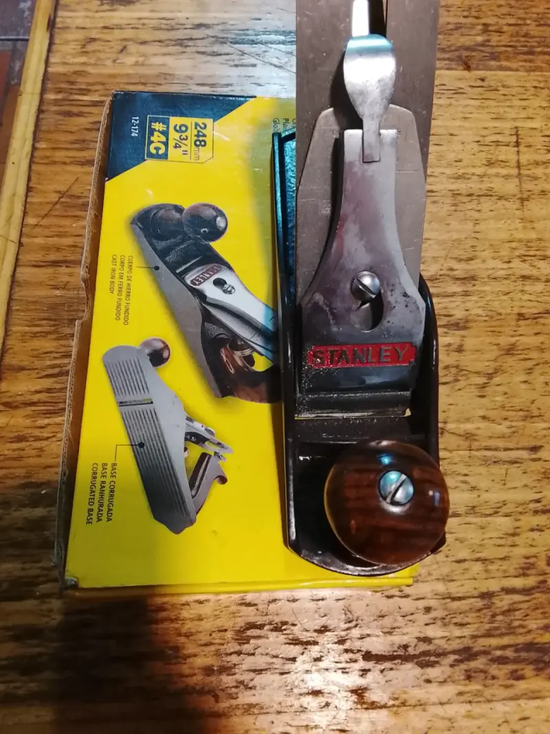 Cepillo manual Stanley corrugado #4C - 2