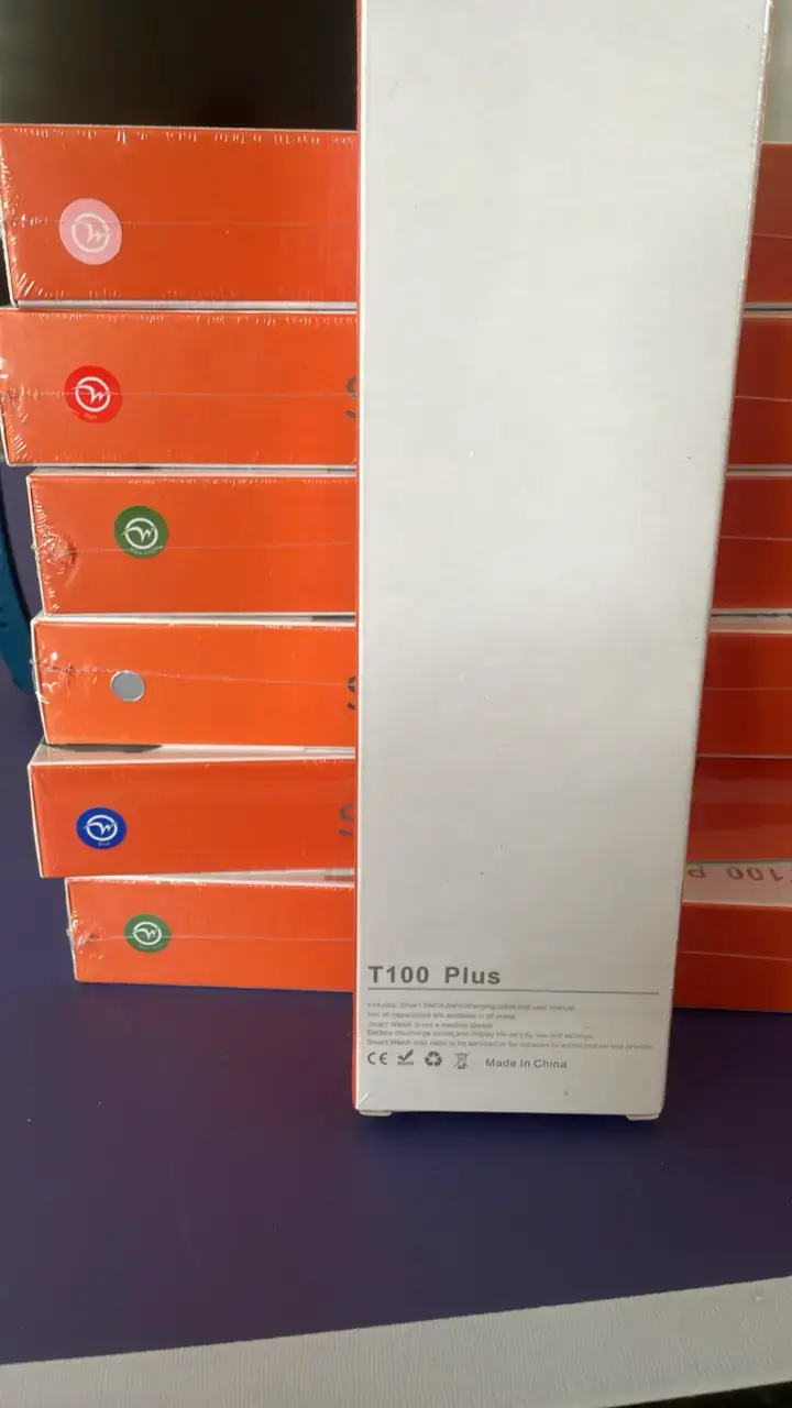 Lote 8 Smartwatch T100 Plus diferentes colores - 2