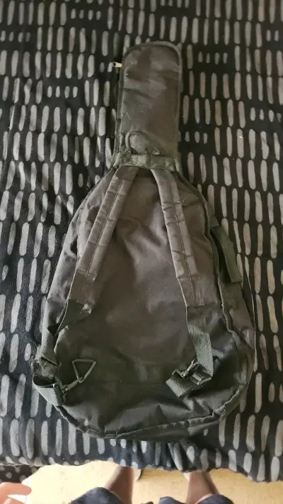 Funda acolchada para guitarra acústica negra - miniatura 2