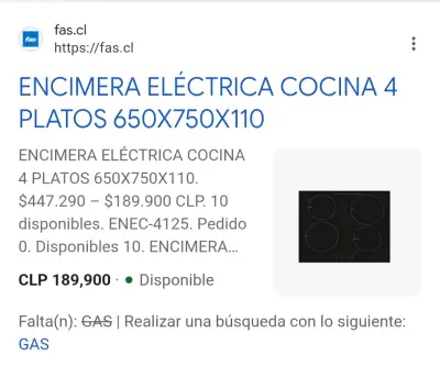 Encimera eléctrica 4 platos - miniatura 6