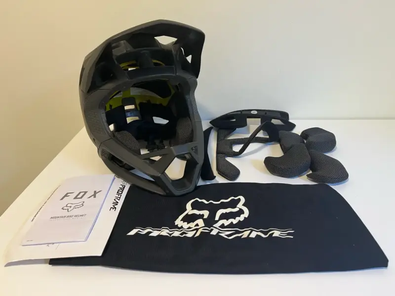Casco de bicicleta Fox Proframe negro - 1