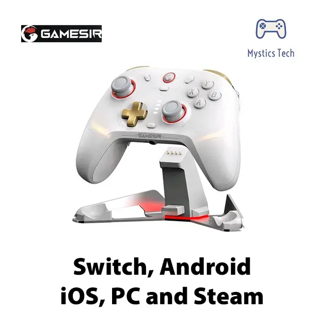 Controlador inalámbrico GameSir para Switch, Android, iOS, PC y Steam - 1
