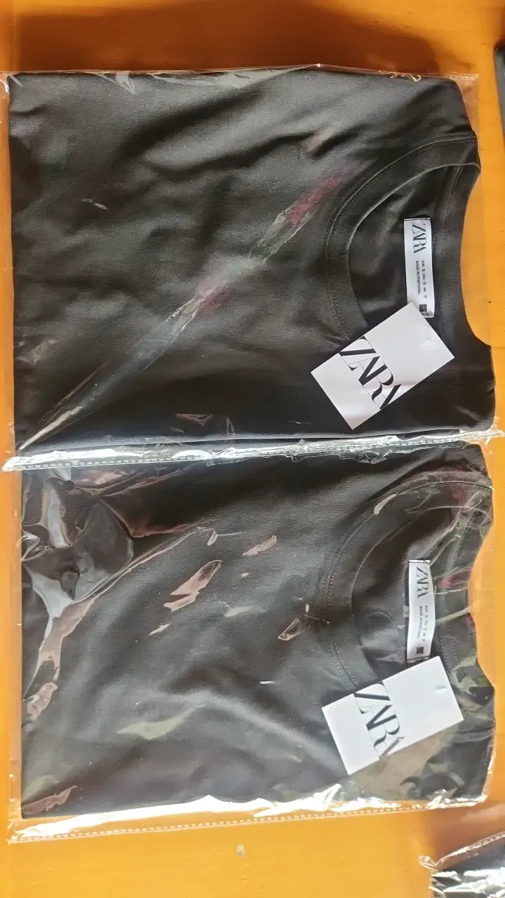 Poleras estilo zara Color negras Tallas S - 2