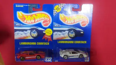 Set de autos Hot Wheels Lamborghini Countach - miniatura 1