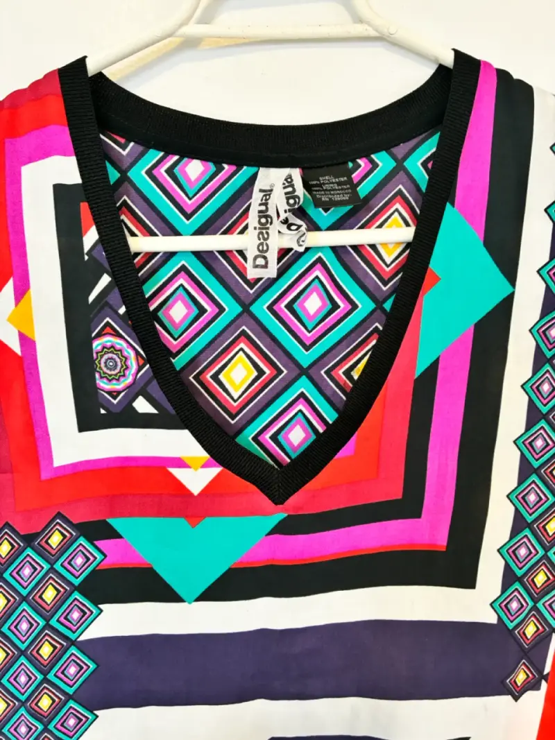 Blusa Desigual estampada multicolor - 2