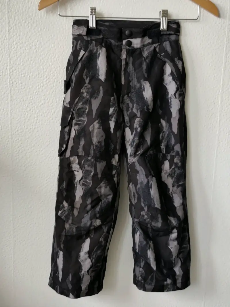 Pantalón de Nieve Térmico Cargo Camuflado - 2