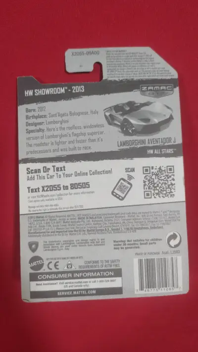 Hot Wheels Lamborghini Aventador J edición 2013 - miniatura 2