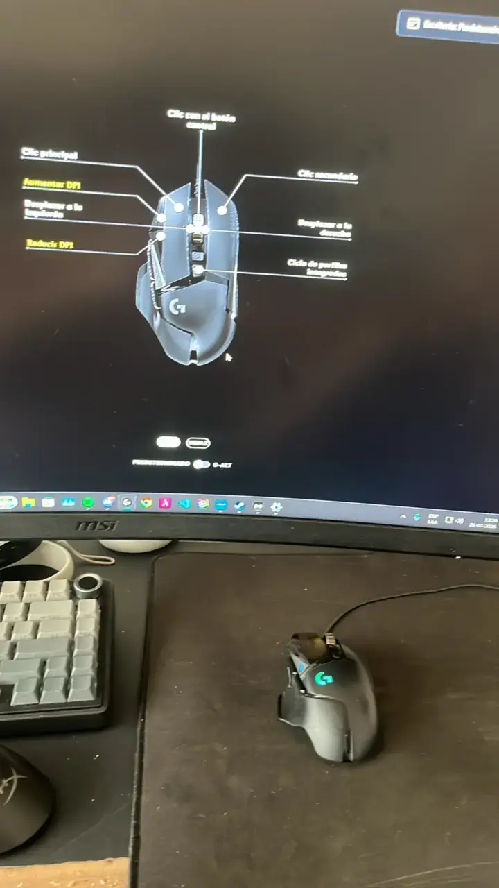 Mouse gamer Logitech G502 Hero - 3