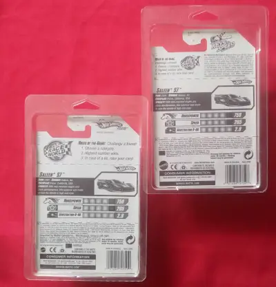 Set de autos Hot Wheels Saleen S7 en blister - miniatura 2