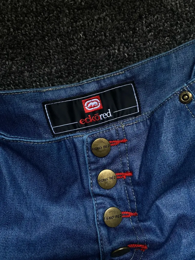 Jeans acampanados Ecko Red azul oscuro - 4