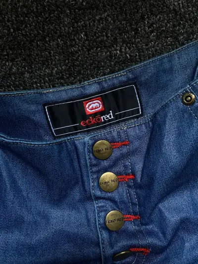Jeans acampanados Ecko Red azul oscuro - miniatura 4