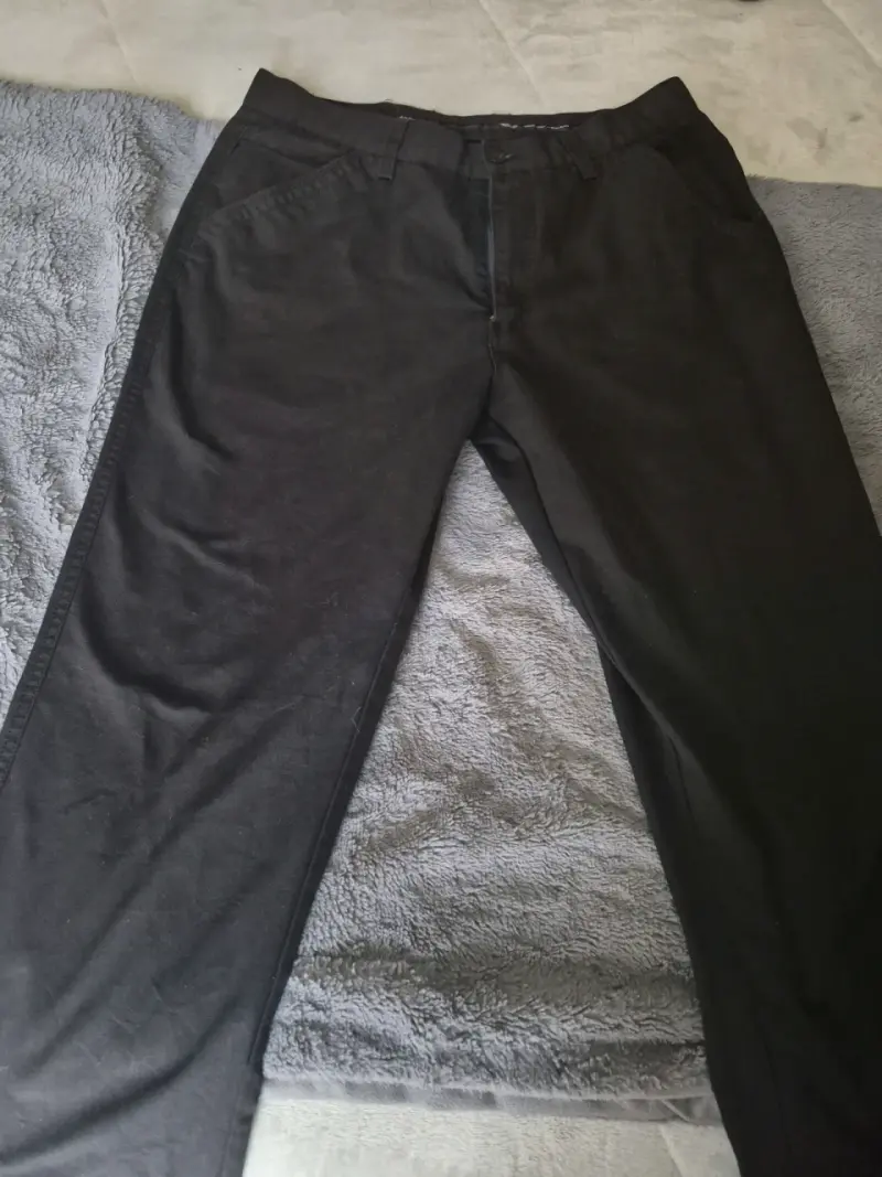 Pantalones armani negros - 1