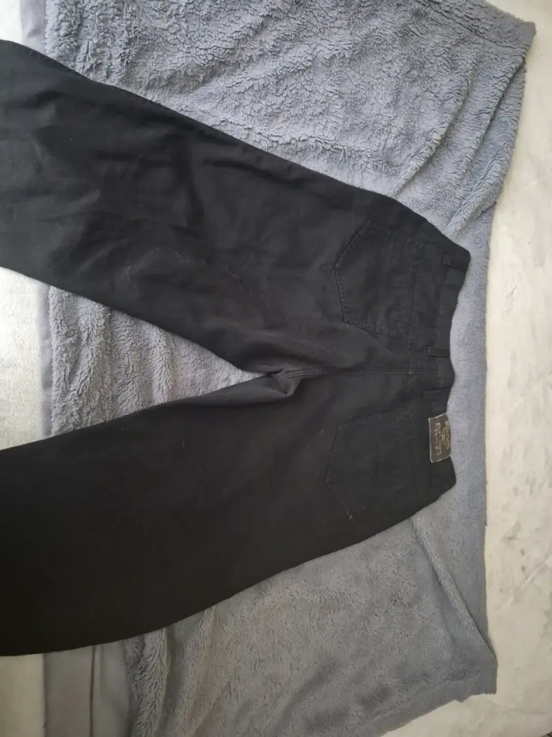 Pantalones armani negros - 2