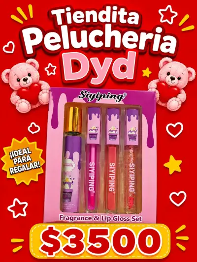 Set de Fragancia y Brillo Labial Siyiping - miniatura 1